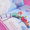 Im Inneren eines personalisierten Buches für große Schwestern, das das beste Geschenk für eine große Schwester ist.	
