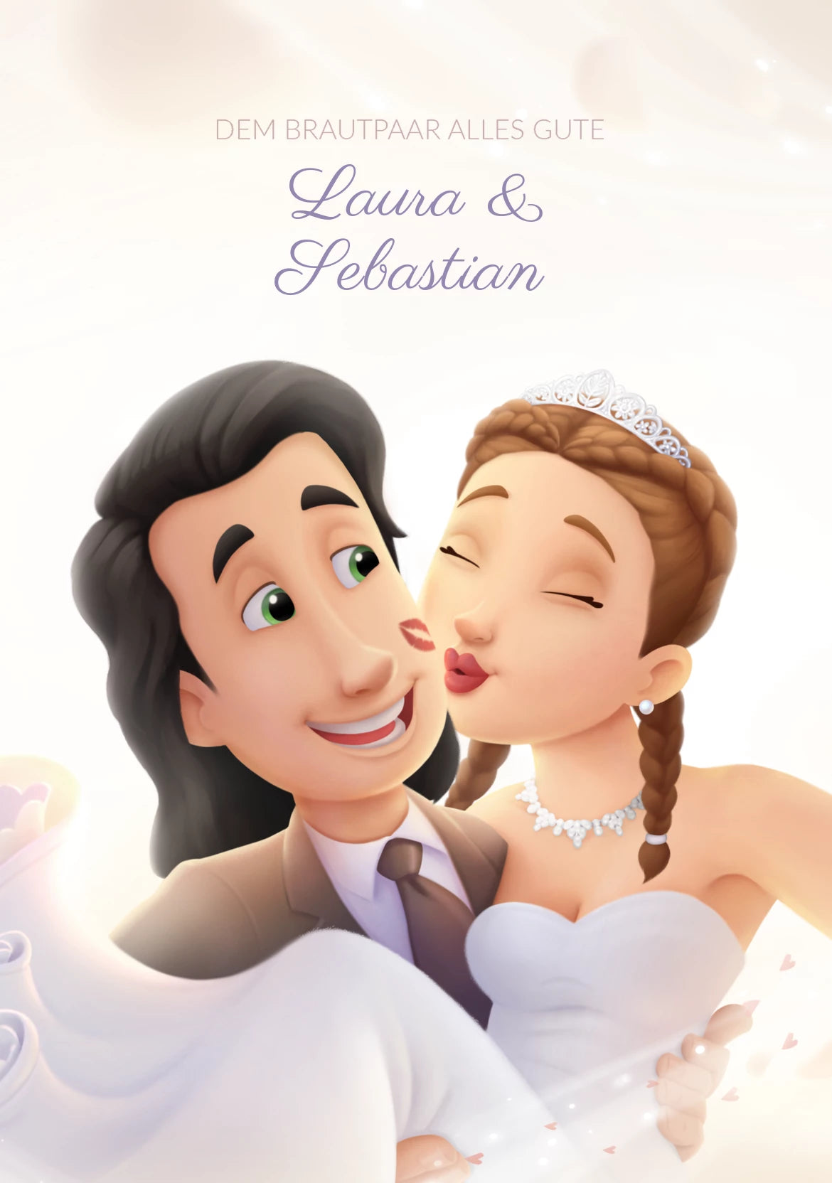 Dem Brautpaar alles Liebe!