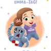 Alles Gute zum Emma-Tag, Ritterchen-Motiv