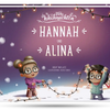Das Cover des Buches für Geschwister zu Weihnachten von Hurra Helden. 