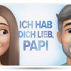 Das Cover des besten Geschenkes für Väter, ein personalisiertes Buch für Väter. 