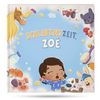 Ein neues personalisiertes Babybuch, das Kindern dabei hilft, ins Bett zu gehen.		