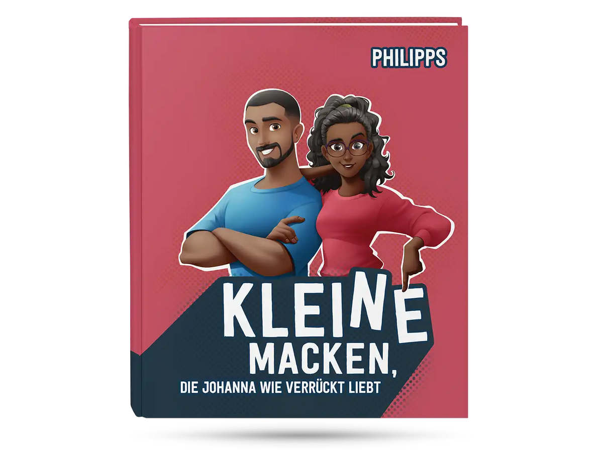 Lustiges Valentinsbuch: personalisierte Details, 10 schöne Illustrationen.