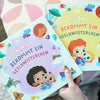 Zwei personalisierte Bücher für große Brüder und Schwestern, perfektes Geschenk. 