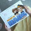 Der Umschlag des neuen personalisierten Buches „Geschwister allein zu Hause“, das ein tolles Geburtstagsgeschenk ist.