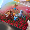 Eine wunderschöne Illustration aus einem personalisierten Buch für Oma.