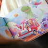 Eine lebendige Illustration aus einem personalisierten Buch, das ein tolles Geschenk für Ihren Freund ist.